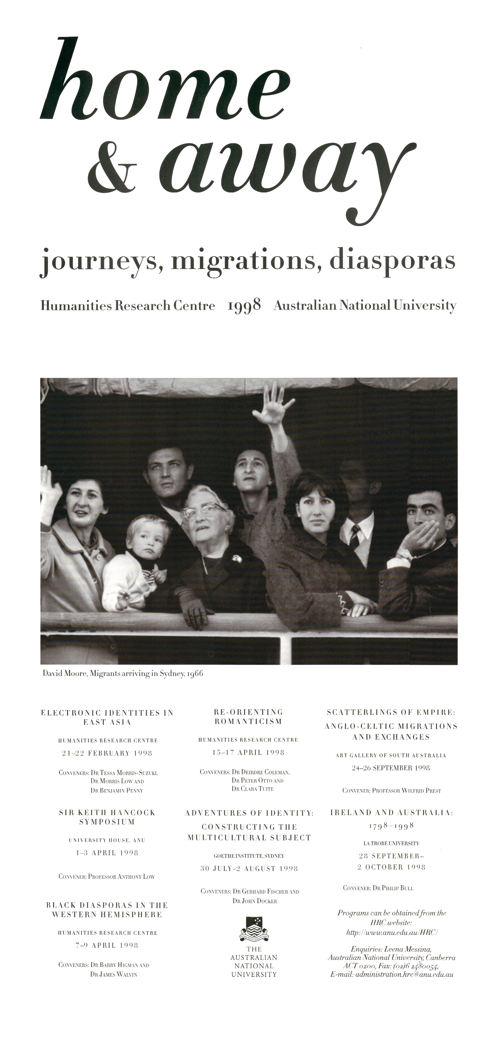 1998 HRC annual theme poster