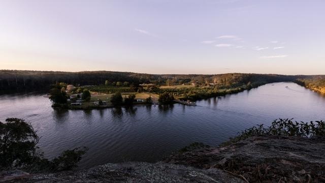 Joy Lai ‘Durumbuluwa, Dyarubbin. The Hawkesbury River at Sackville’.
